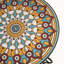 Table d'appoint ronde en céramique pour l'extérieur