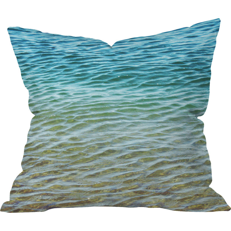Coussin intérieur / extérieur Shannon Clark Sea, 18 po x 18 po