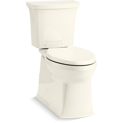 Corbelle™ 1.28 GPF Water Efficient Elongated Two-Piece toilet (Seat Not Included)