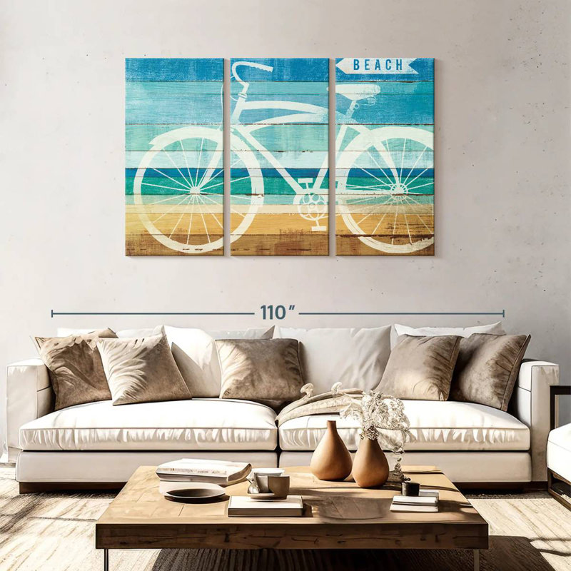 Mehar Beachscape Cruiser II, 48" H x 74" W