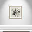 «Frony Black Florals II» par Isabelle Z - peinture encadrée-69270981-69270995