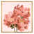 Toile avec cadre flottant or