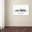 « richmond virginie horizon wb-bw », reproduction d’impression sur toile tendue-19536241