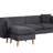 Fabric Sectional Sofa Chaise
