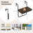 24'' Rectangular Adjustable Folding Table