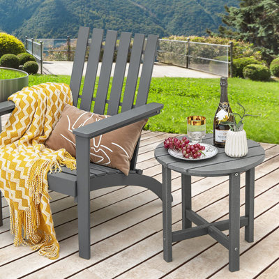 Bennjamin Round 46cm L Outdoor Side Table