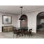 Modern Fin Round Marble Dining Table-66198506