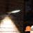 810 Lumens LED Solar Powered Dusk to Dawn Outdoor Security Area Light with Motion Sensor and Timer