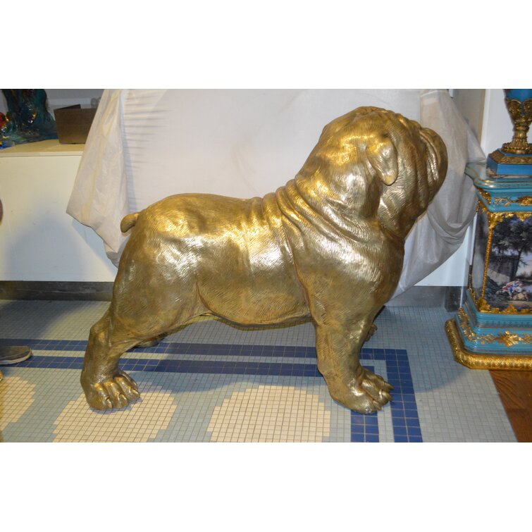 Factory custom metal copper life size brass cheetah statue bronze