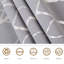 Modern Grey 3D Non-pasted Thick Wallpaper