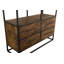 Marlow 210 cm H x 110 cm W Steel Standard Bookcase