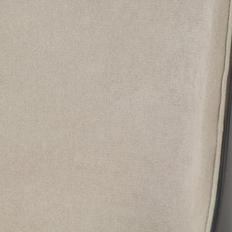 Dancy 19.09'' H Upholstered Side Chair, Walnut Frame/Beige Seat