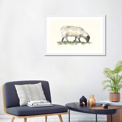 «Grazing Farm Animal III» par Ethan Harper - reproduction d'art