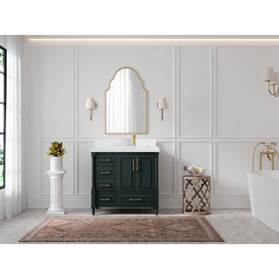 Aberdeen 36'' Single Bathroom Vanity with Top