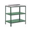 2 Piece Outdoor Kitchen Set with Sink VILAMA Green