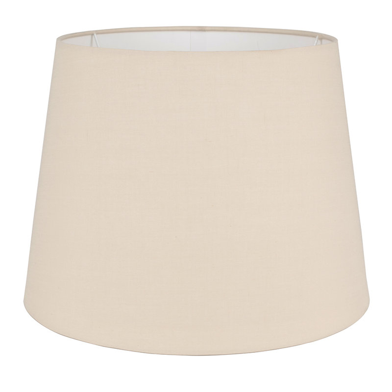 Aspen Empire Cotton Lamp Shade ( Clip On ), 27" H x 35" W x 35" L, Beige