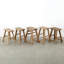 Tabouret en bois massif