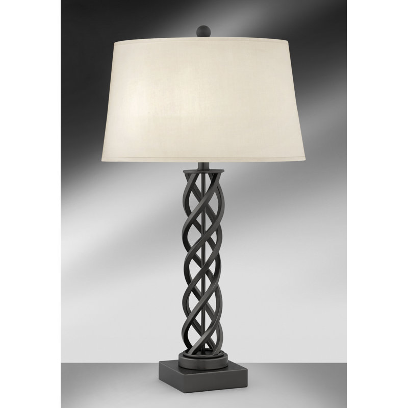 Ensemble de lampe de table 32 "Taranto, Bronze, Beige clair