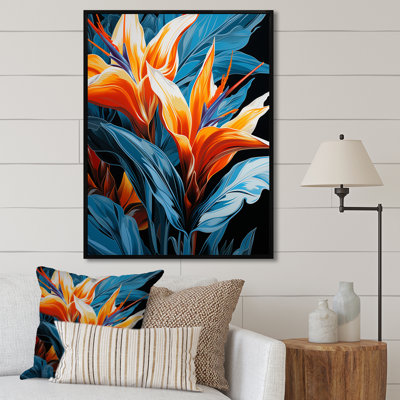 Birds Of Paradise Tropical Flowers III - Birds Of Paradise Wall Art