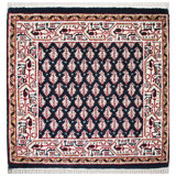 Damask Area Rug in Cream