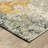 Arjay Distressed Elements Abstract Beige/ Orange Indoor-Outdoor Rug-228595044