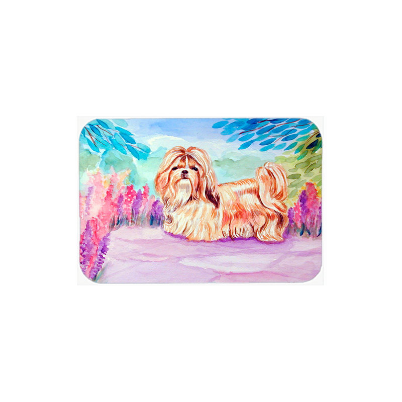 Planche à découper en verre Shih Tzu