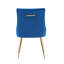 85cm H Tufted Upholstered Metal Upholstered Back Side Chair-1866322591