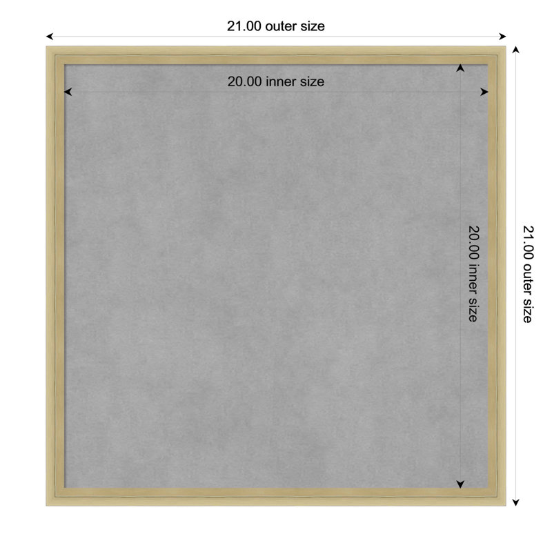 Tableau magnétique magnétique en métal, H 21 po x l 21 po