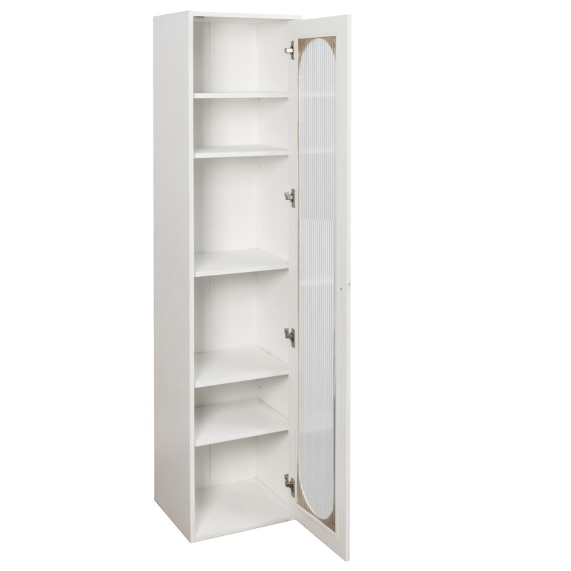 Vitrine avec porte vitrée