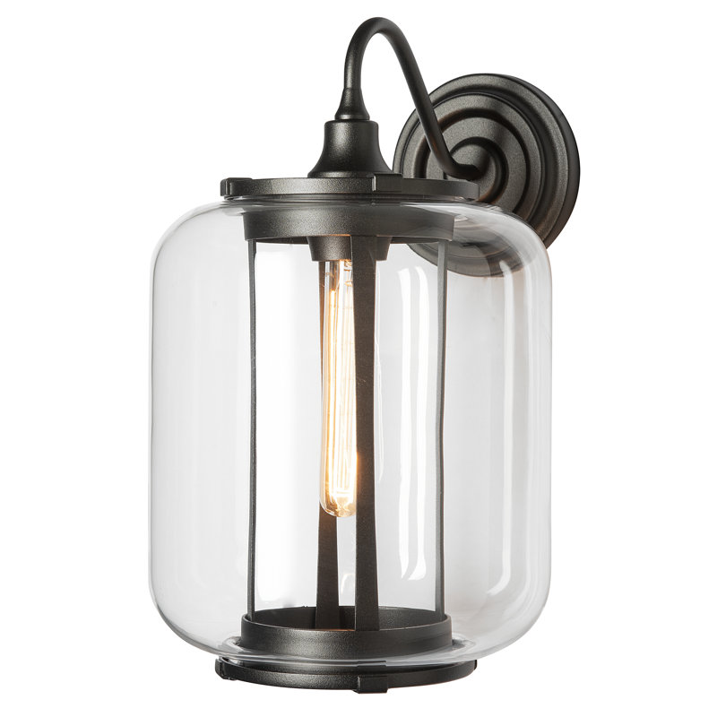 Fairwinds Outdoor Sconce - Clear Glass, Oil Rubbed Bronze, 14.7" H x 9" W x 11.2" D