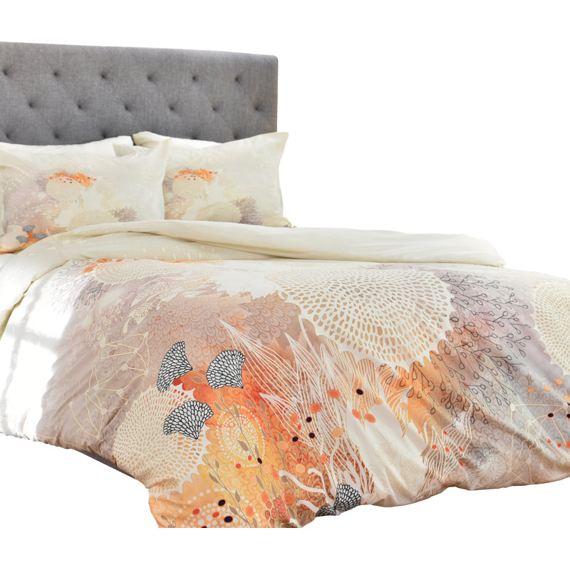 Iveta Abolina Traditional Floral Duvet Cover, King Duvet Cover