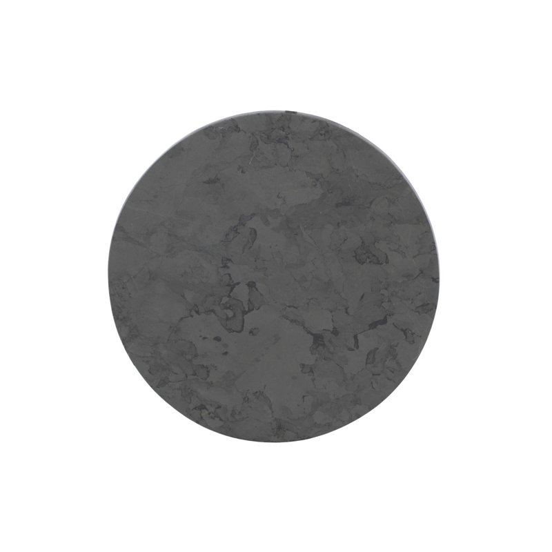 Nina End Table-Grey Italian Marble