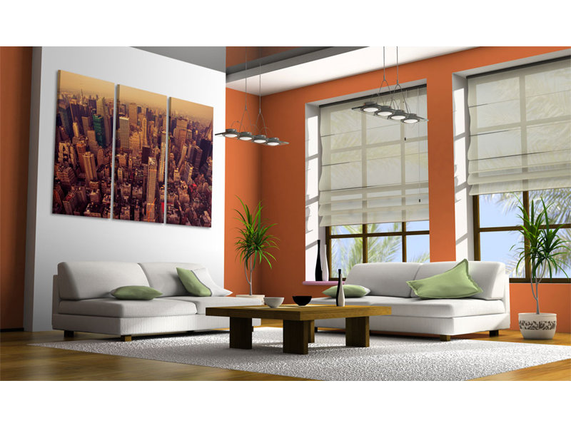 Photograph Print on Canvas, 80cm H x 120cm W