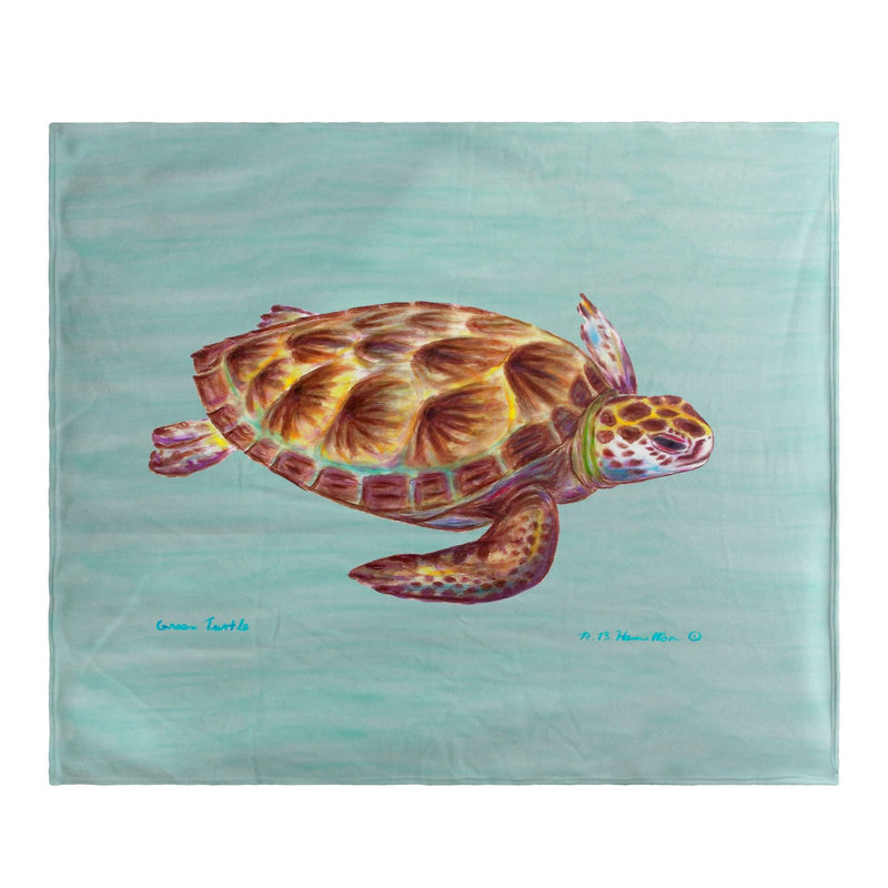  Jeté de tortue de mer