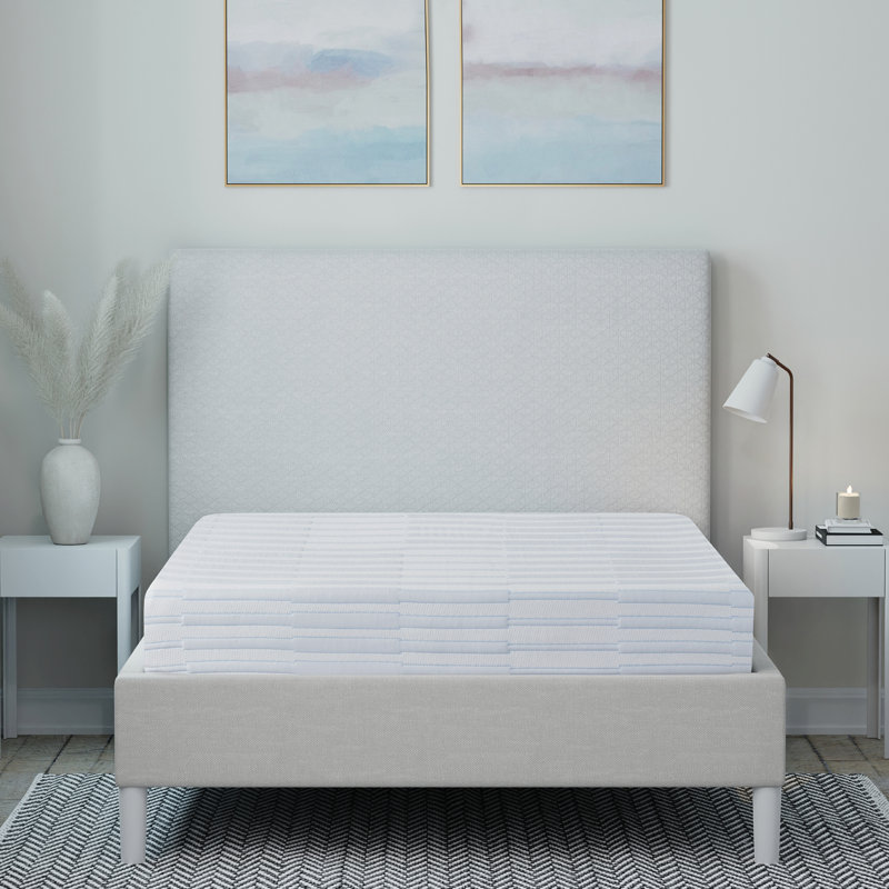Bodipedic Support Gel Memory Foam Mattress-in-a-Box, Twin, 8