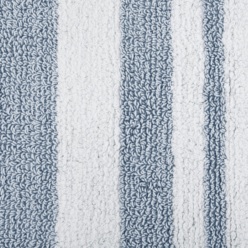 Tapis de bain réversible en coton