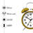 Sharp Twin Bell Quartz Analog Alarm Clock-88593512