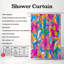 Rideau de douche standard 1 pièce-771908482