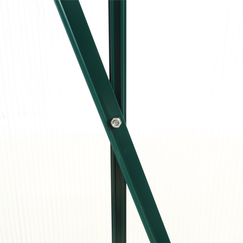 Serre en polycarbonate, Vert, H 96,8 po x l 75,2 po x P 147,2 po