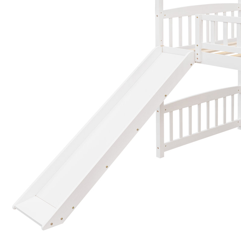 Bellemoor Kids Twin Loft Bed, White