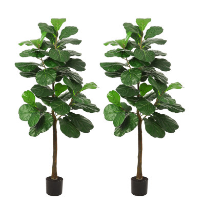 5'' Faux Banana Leaf Tree