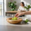 Union Rustic Mancheer Teak Fruit Bowl