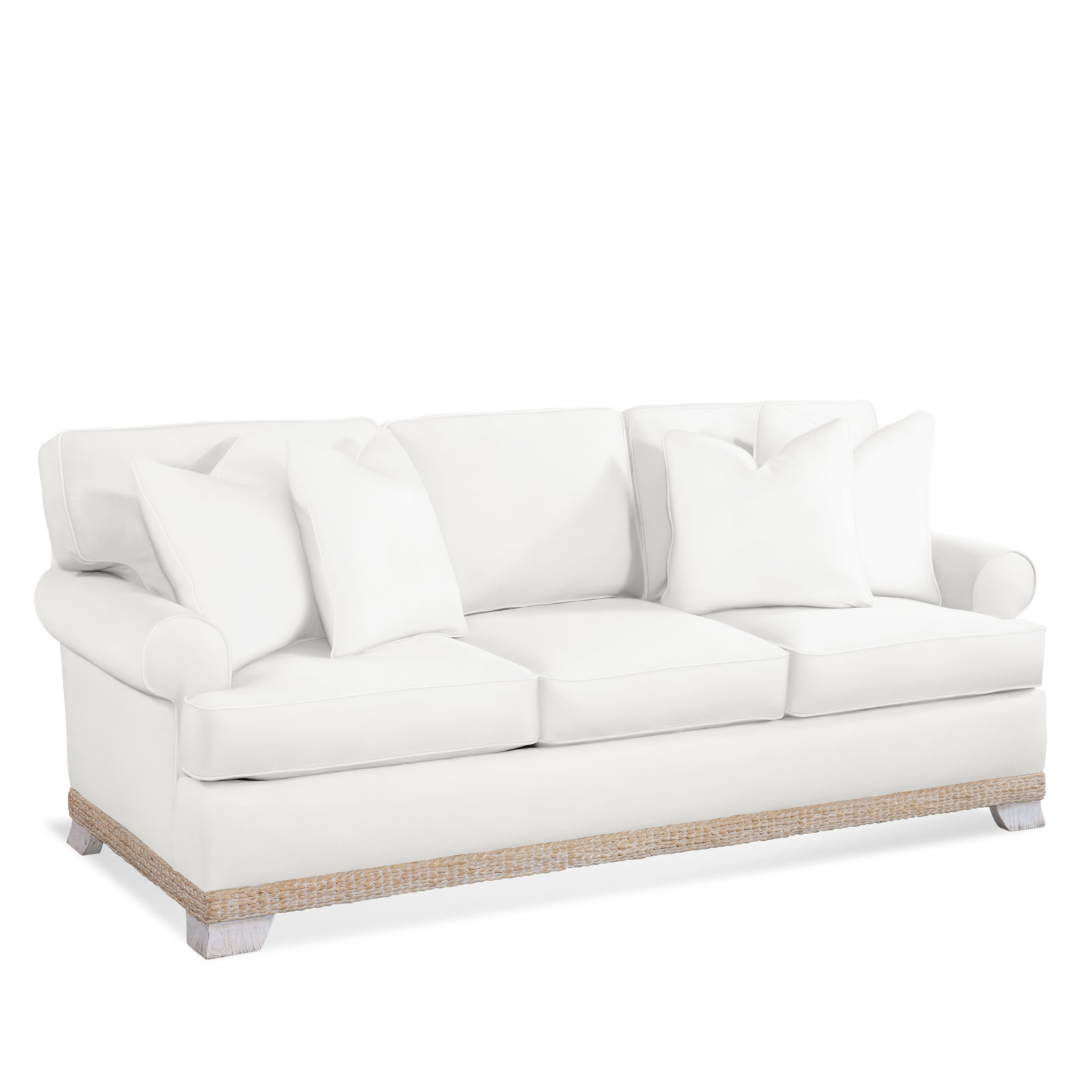 Fairwind 90'' Upholstered Sofa, Elite Ivory; 0321-91