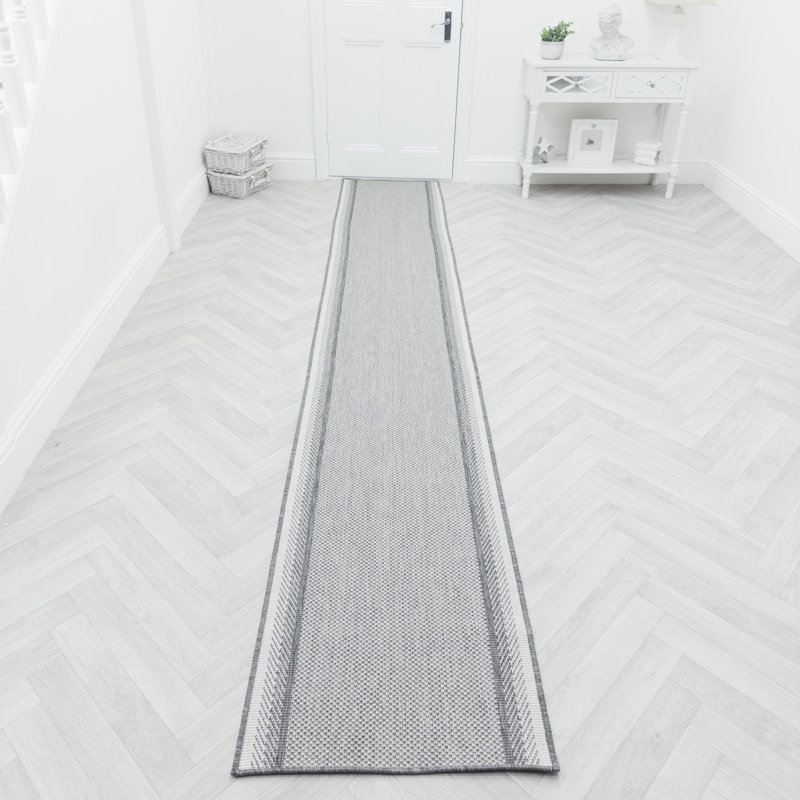 Runner Chequered Flatweave Area Rug, Runner 60 x 150 cm