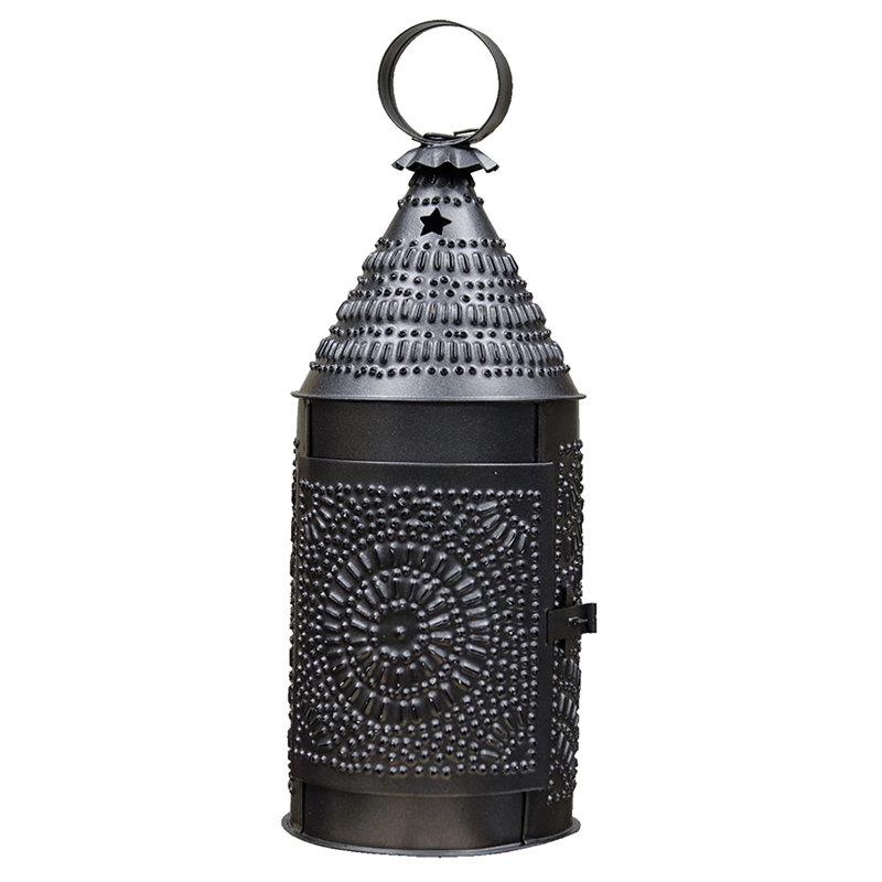 Lanterne de boulanger fumée noire, Noir