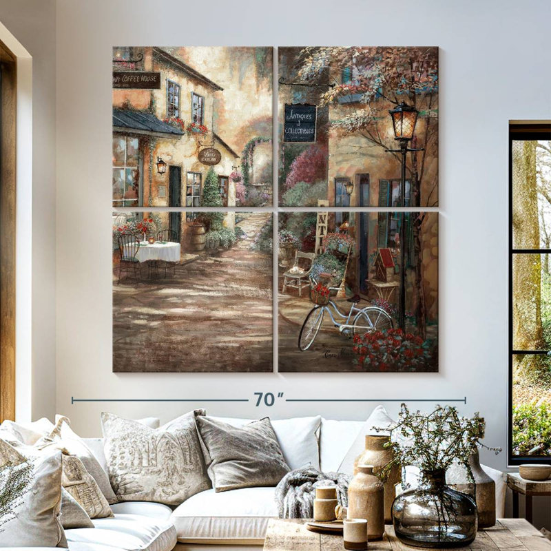 Lilie Market Garden, 57" H x 57" W