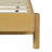 Premium Rubber Wood Platform Bed Frame