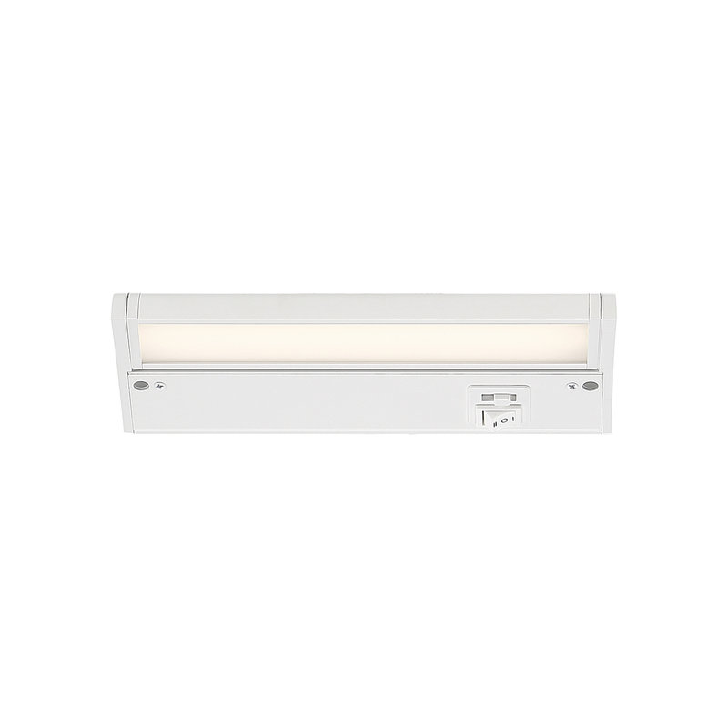 Barre lumineuse DEL sous l'armoire 9 po, Blanc