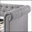 Smoke Gray Fabric Daybed W/Trundle (Twin)