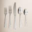 Lucca Faceted 5 Piece 18/10 Stainless Steel Flatware Set, Service for 1-679409905